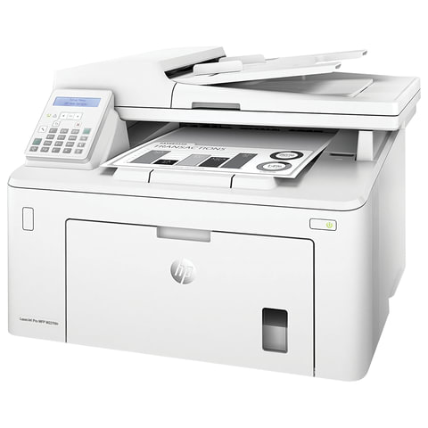 МФУ лазерное HP LaserJet Pro M227fdn "4 в 1", А4, 28 стр./мин., 30000 стр./мес., ДУПЛЕКС, АПД, сетевая карта, G3Q79A