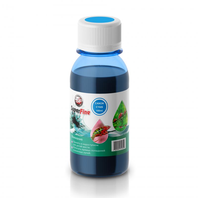 Чернила Canon Dye ink (водные) универсальные 100 ml cyan SuperFine